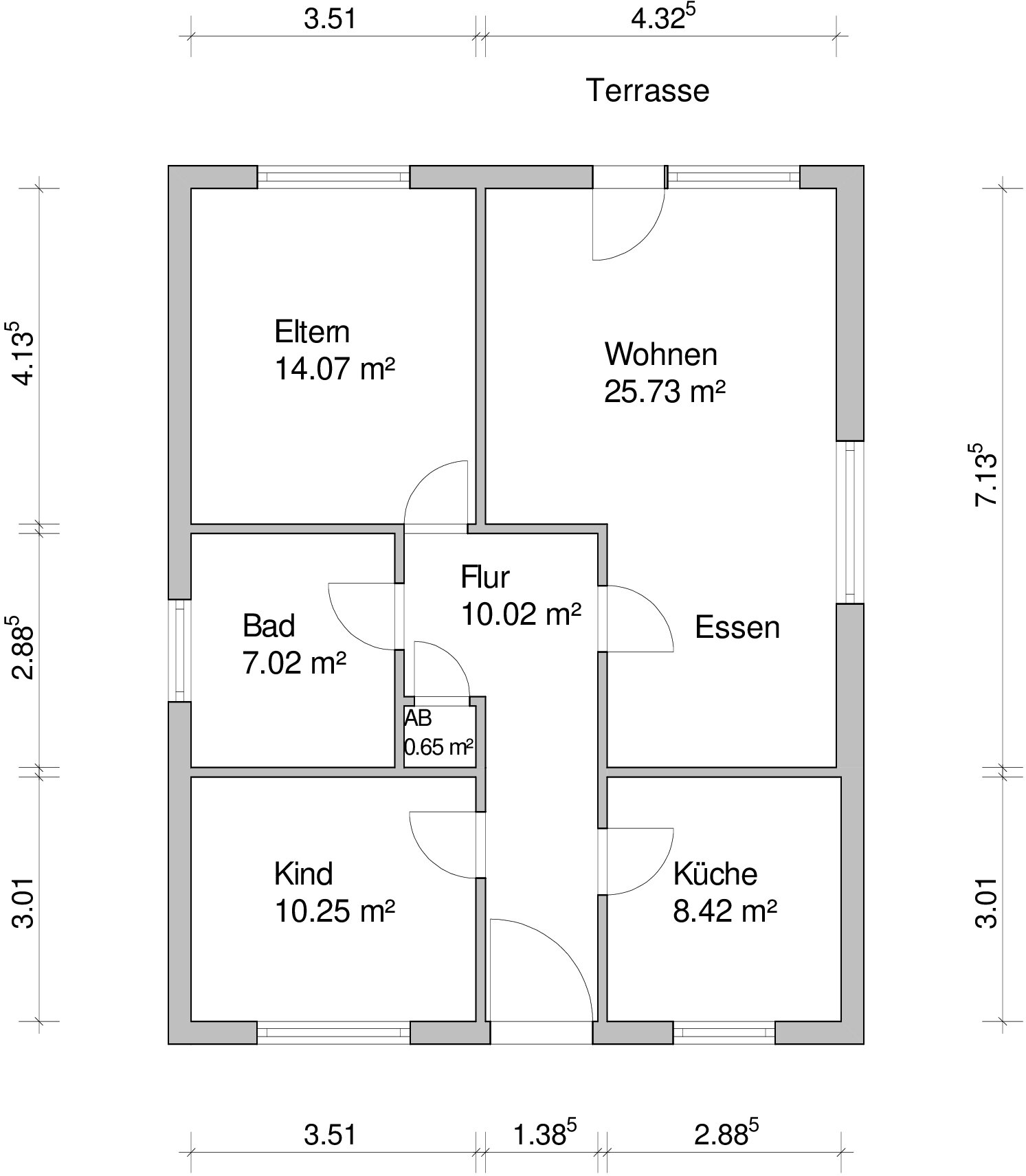 Einfamilienhaus zum Kauf 238.500 € 3 Zimmer 75,4 m²<br/>Wohnfläche 234 m²<br/>Grundstück Augustfehn I Apen / Augustfehn 26689