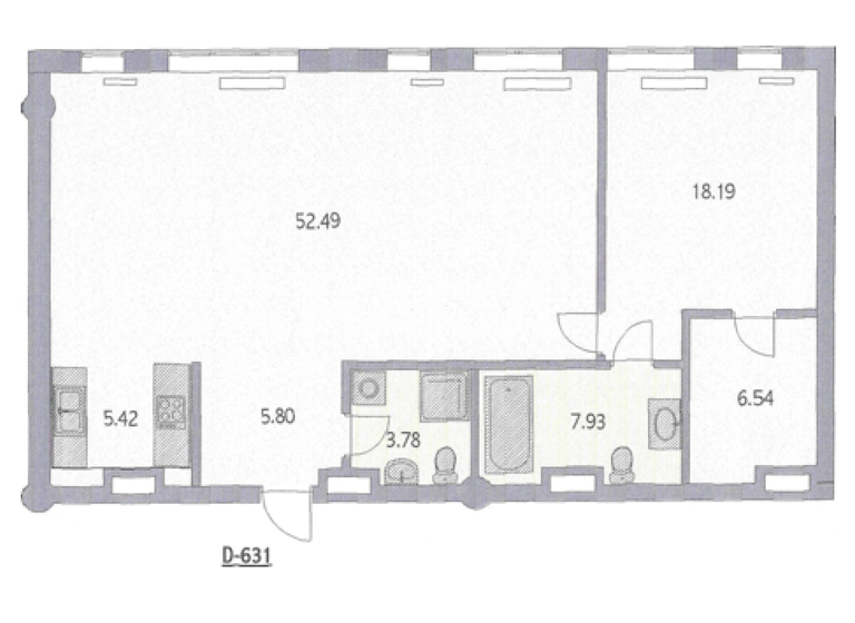 Studio zum Kauf 255.000 € 2 Zimmer 101,8 m² 9. Geschoss Republikas laukums, 3 Riga 1010