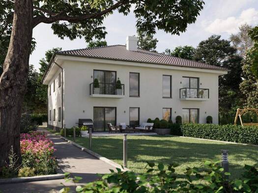 Doppelhaushälfte zum Kauf - Erstbezug provisionsfrei 444.500 € 4 Zimmer 94 m² 306 m² Grundstück Eiche Ahrensfelde 16356