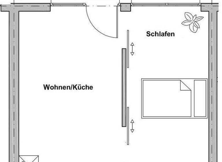 Wohnung zur Miete 790 € 2 Zimmer 61,8 m² EG Querstraße 21 Zentrum-Ost Leipzig 04103
