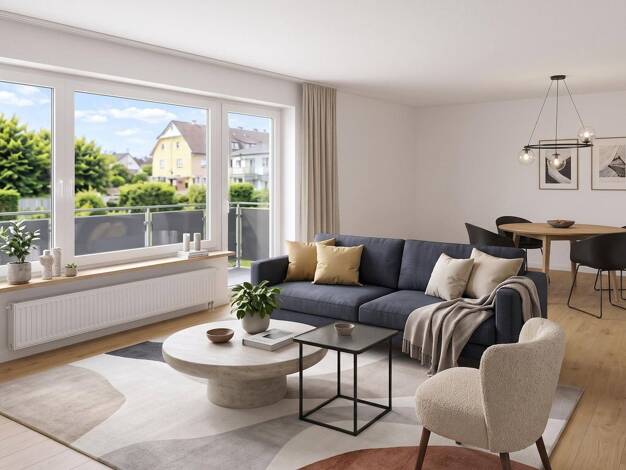 Wohnung zum Kauf provisionsfrei 339.000 € 3 Zimmer 78 m² 1. Geschoss Marbach Marbach am Neckar 71672