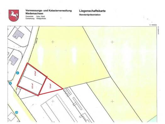 Grundstück zum Kauf 284.000 € 1.897 m² Grundstück frei ab sofort Heiligenfelde Syke 28857