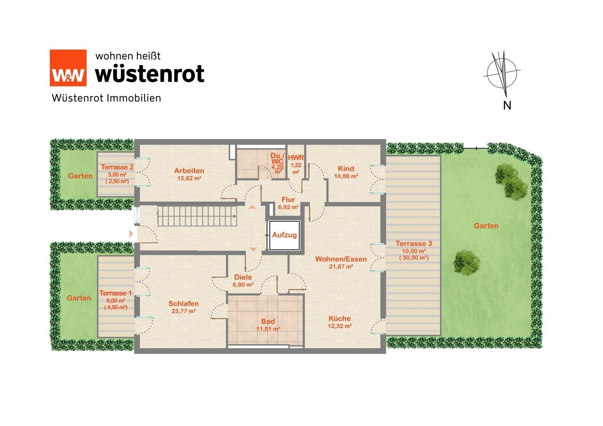 Terrassenwohnung zum Kauf 1.524.000 € 4 Zimmer 130,5 m²<br/>Wohnfläche 1.<br/>Geschoss Solln München 81479