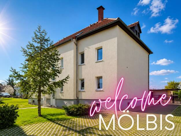 Wohnung zur Miete 495 € 3 Zimmer 70 m² EG Mölbiser Hauptstraße 22 Mölbis Rötha 04571