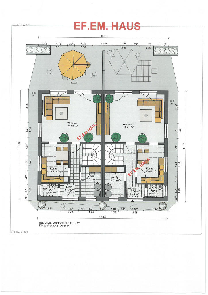 Mehrfamilienhaus zum Kauf 706.720 € 8 Zimmer 228,8 m²<br/>Wohnfläche 711 m²<br/>Grundstück Rodenbeck 4 Minden 32429