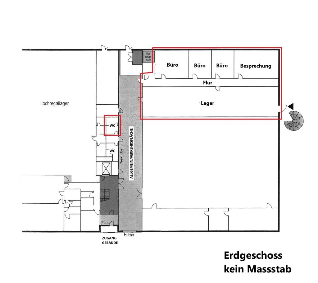 Halle/Industriefläche zur Miete 340 m²<br/>Lagerfläche Leinfelden Leinfelden-Echterdingen 70771