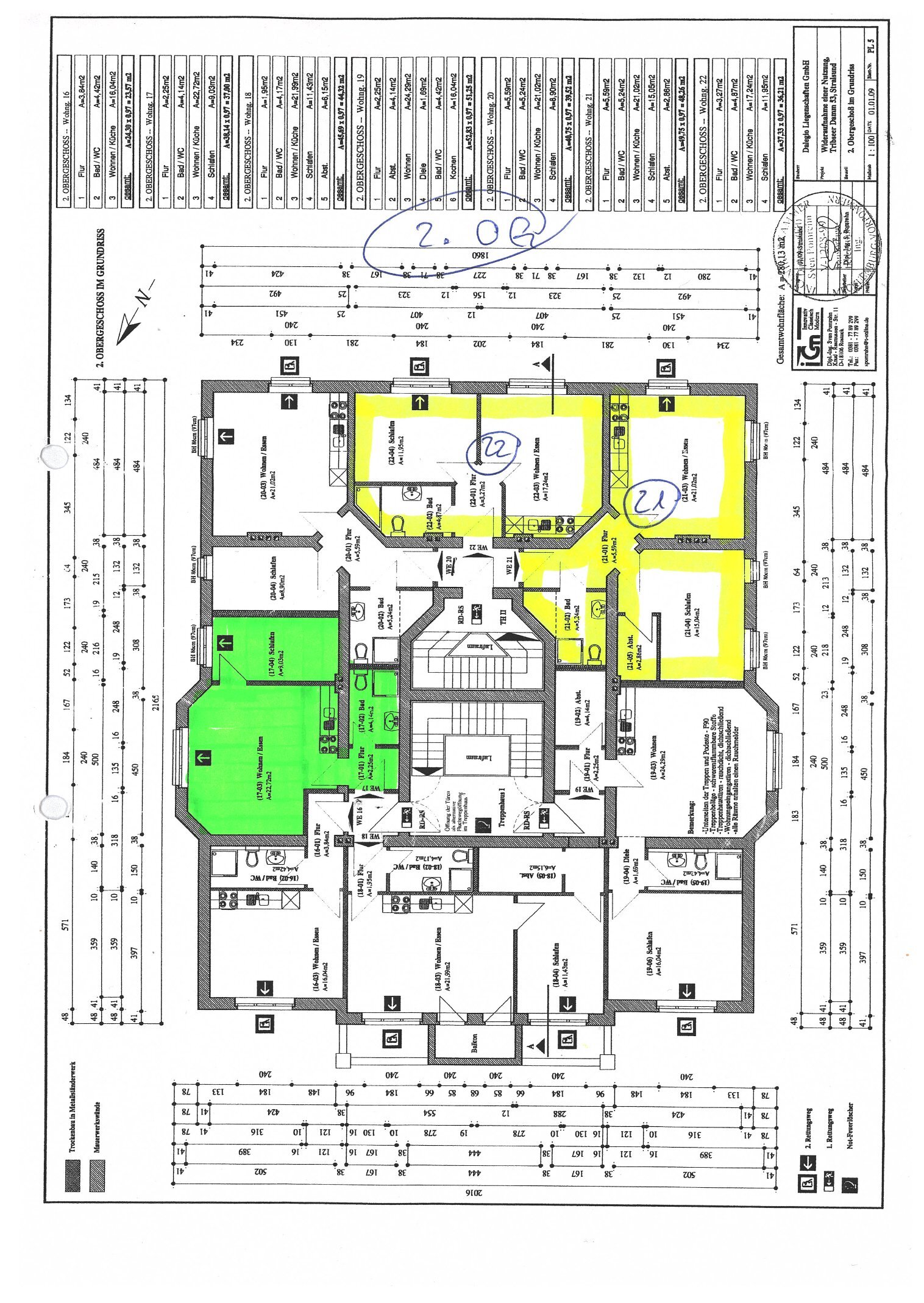 Studio zur Miete 324 € 2 Zimmer 38 m²<br/>Wohnfläche 2.<br/>Geschoss Triebseer Vorstadt Stralsund 18437