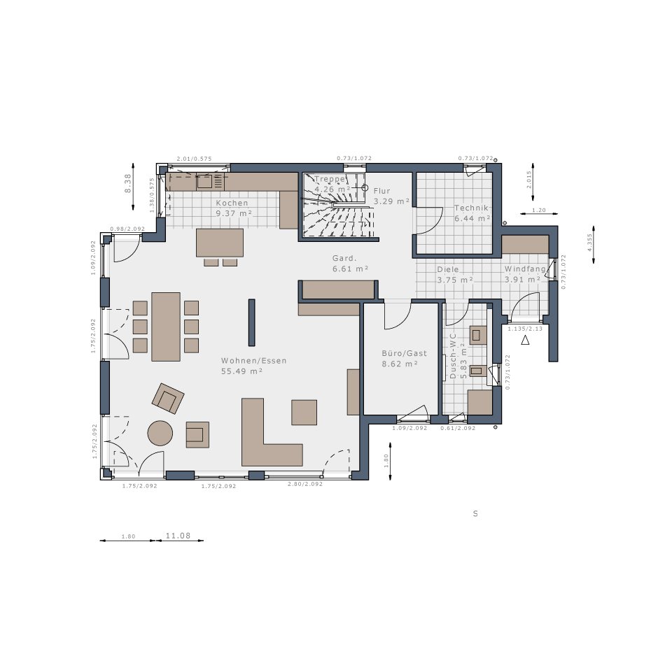 Einfamilienhaus zum Kauf provisionsfrei 474.000 € 5 Zimmer 155 m²<br/>Wohnfläche 664 m²<br/>Grundstück Bittelbronn Horb am Neckar 72160