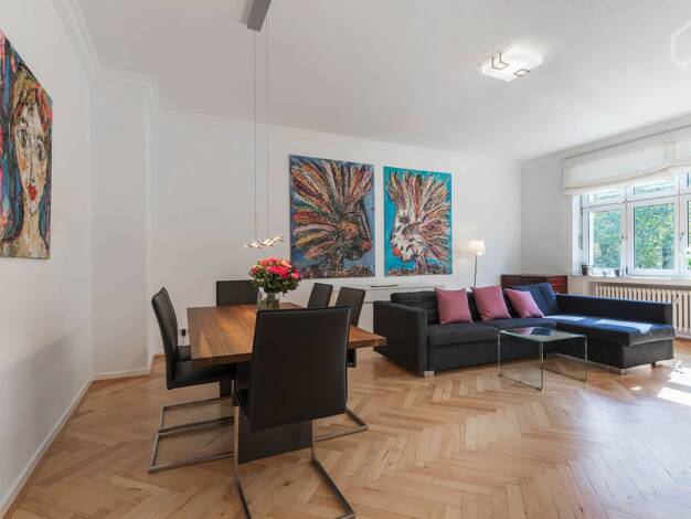 Wohnung zur Miete Wohnen auf Zeit 2.300 € 2 Zimmer 74 m² frei ab sofort Düsseltal Düsseldorf 40237