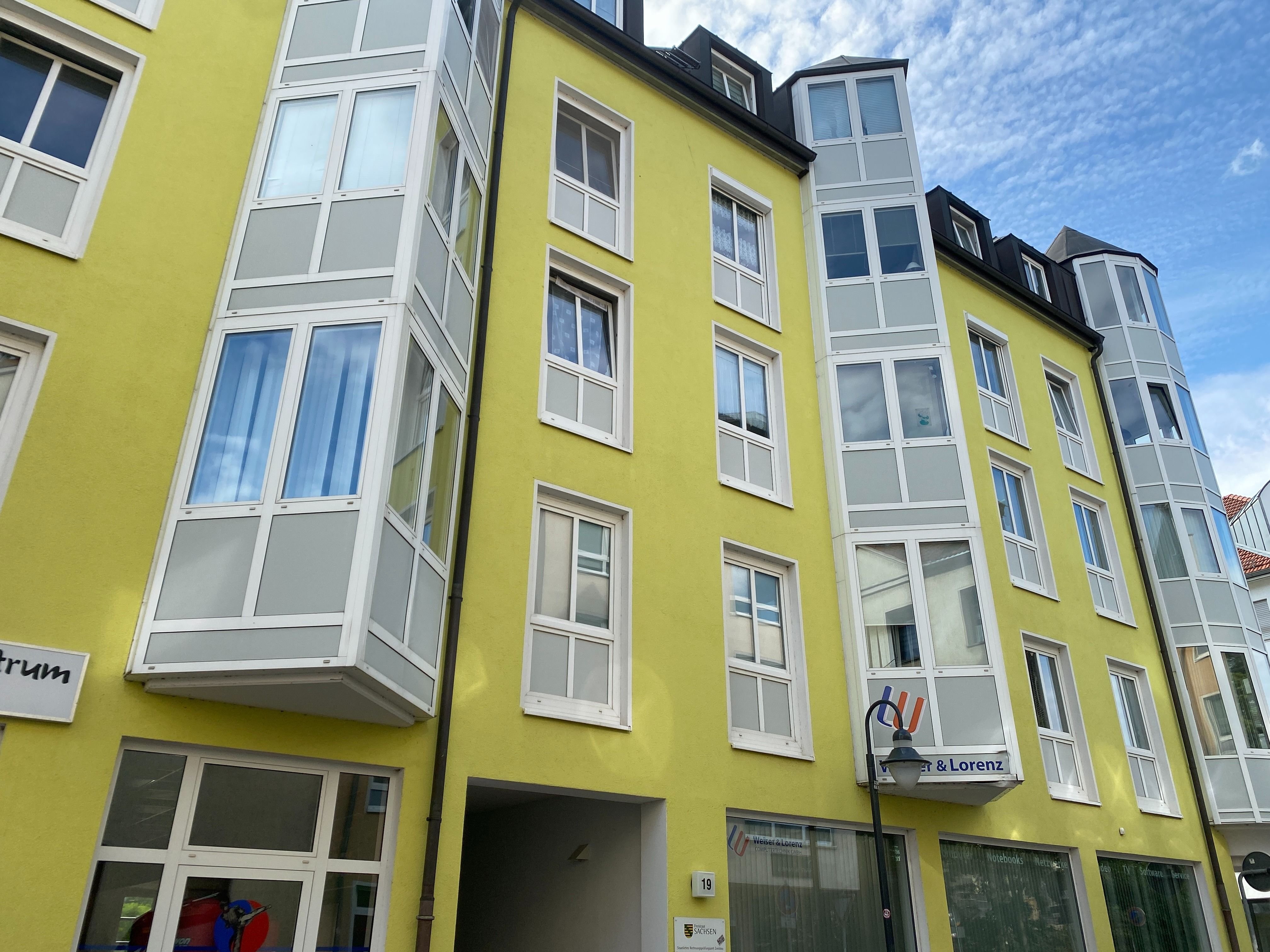 Studio zum Kauf provisionsfrei 69.000 € 2 Zimmer 45 m²<br/>Wohnfläche 3.<br/>Geschoss Brunnenstraße 19 Mitte - West 134 Zwickau 08056