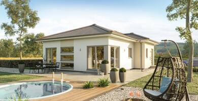 Bungalow zum Kauf provisionsfrei 497.600 € 3 Zimmer 100 m² 418 m² Grundstück Münsingen Münsingen 72525