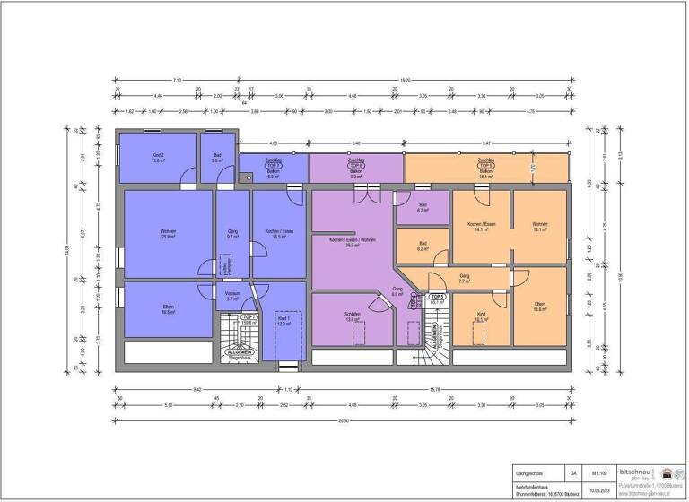 Wohnung zum Kauf 355.300 € 4,5 Zimmer 102,1 m² 1. Geschoss Brunnenfelderstraße Bludenz 6700