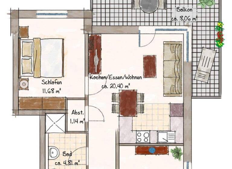 Wohnung zum Kauf 299.800 € 2,5 Zimmer 62 m² EG frei ab 01.05.2026 Zellingen 97225