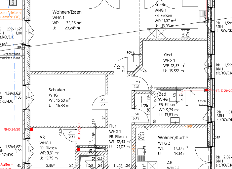 Wohnung zum Kauf - Erstbezug provisionsfrei 445.000 € 4 Zimmer 107,1 m² EG frei ab sofort Kleine Ziegelriede 3 Nienburg Nienburg (Weser) 31582