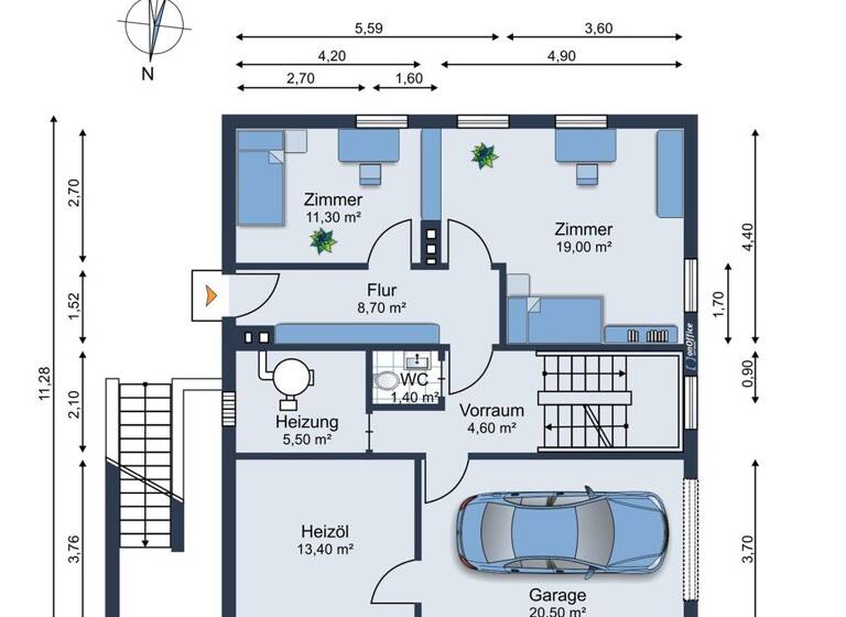 Einfamilienhaus zum Kauf 379.000 € 7 Zimmer 208 m² 360 m² Grundstück Schachen Albbruck 79774