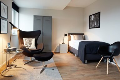 Wohnung zur Miete Wohnen auf Zeit 1.005 € 1 Zimmer 24 m² frei ab 16.12.2024 Ruststraße Eißendorf Hamburg 21073