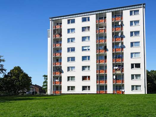 Wohnung zur Miete 539 € 2 Zimmer 73,4 m² 6. Geschoss Heidekamp 1 Kostenberg Velbert 42549