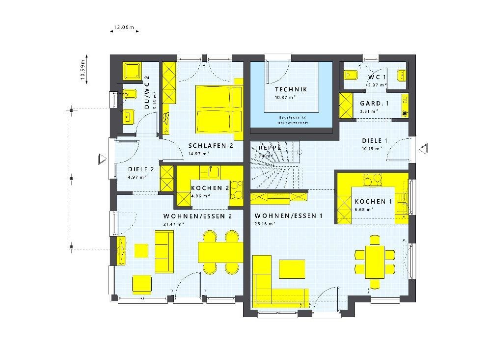 Mehrfamilienhaus zum Kauf 850.000 € 8,5 Zimmer 247 m²<br/>Wohnfläche 700 m²<br/>Grundstück Grund Vogt 88267