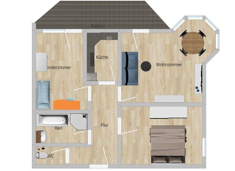 Wohnung zum Kauf 235.000 € 3,5 Zimmer 70 m² 1. Geschoss Schorndorf 73614