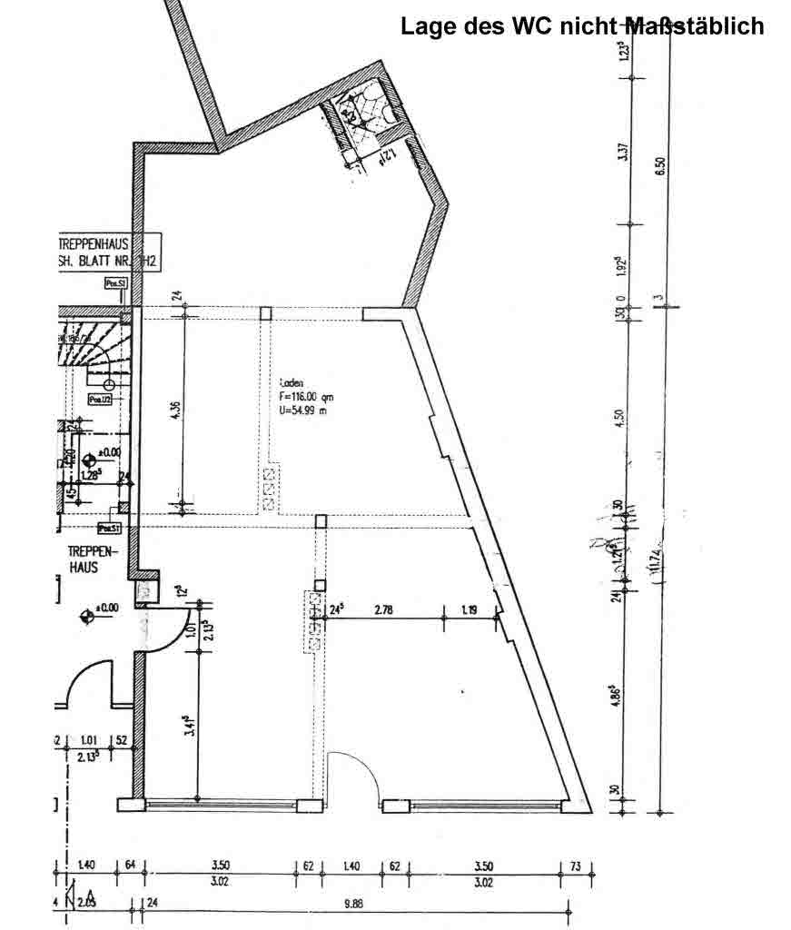 Laden zur Miete 1.500 € 110 m²<br/>Verkaufsfläche Eisenach Eisenach 99817