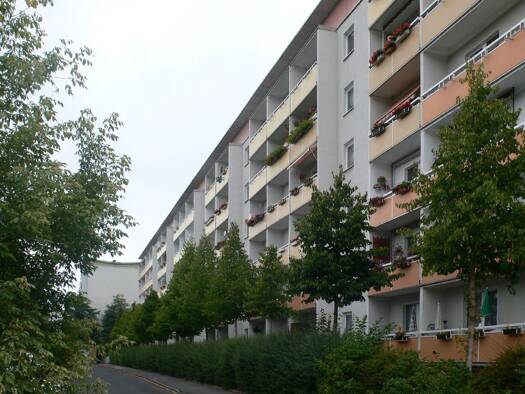 Wohnung zur Miete 306 € 3 Zimmer 56,5 m² 1. Geschoss frei ab 01.10.2026 Dr.-Salvador-Allende-Straße 6 Bad Salzungen Bad Salzungen 36433