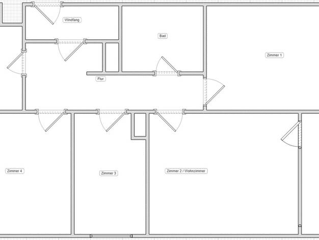 Wohnung zur Miete 1.300 € 4 Zimmer 80 m² 2. Geschoss Neuhof 10 Reinfeld 23858