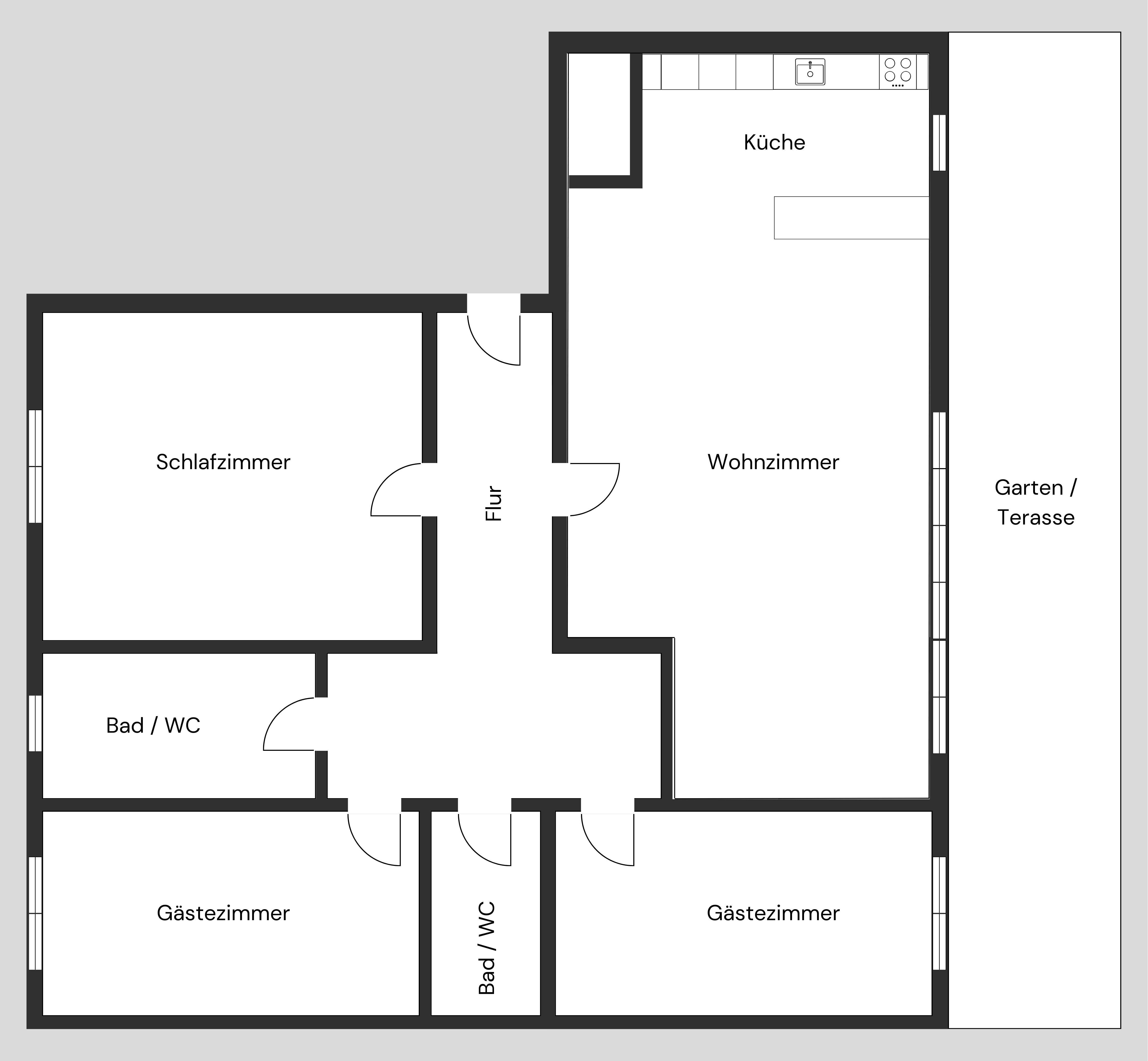 Wohnung zur Miete 2.100 € 4 Zimmer 116 m²<br/>Wohnfläche EG<br/>Geschoss ab sofort<br/>Verfügbarkeit Gustorfer Straße 24 Heerdt Düsseldorf 40479