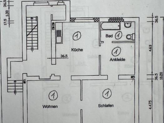 Wohnung zum Kauf provisionsfrei 179.000 € 2 Zimmer 70 m² Geschoss EG/2 Ohligs-Aufderhöhe Solingen 42699