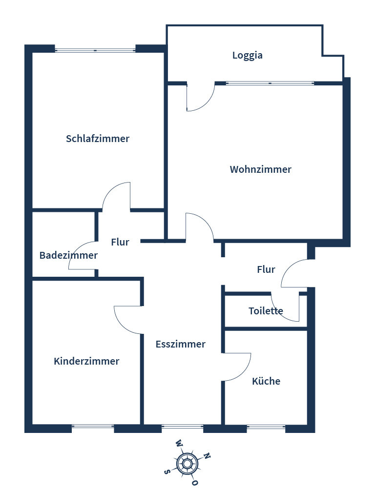 Wohnung zum Kauf 275.000 € 3,5 Zimmer 77 m²<br/>Wohnfläche EG<br/>Geschoss Eglosheim Ludwigsburg 71634