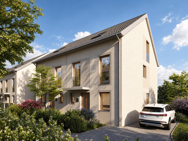 Doppelhaushälfte zum Kauf - Erstbezug provisionsfrei 735.000 € 6 Zimmer 148 m² 250 m² Grundstück frei ab 01.12.2027 Bernhard-May-Straße 23 Biebrich Wiesbaden 65203