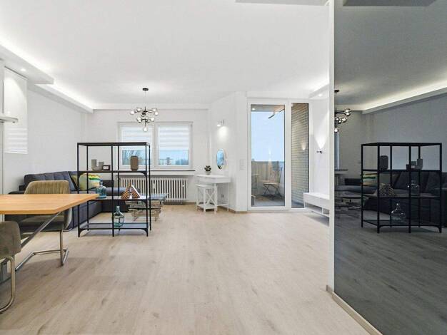 Wohnung zur Miete 1.200 € 1 Zimmer 37 m² Klapheckstraße 2 Stockum Düsseldorf - Stockum 40474