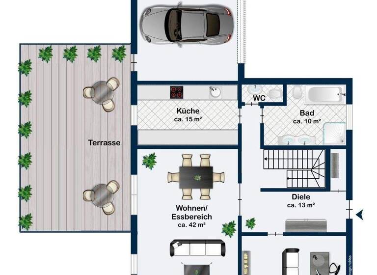 Einfamilienhaus zum Kauf 1.249.000 € 6 Zimmer 216 m² 551 m² Grundstück Usingen 61250