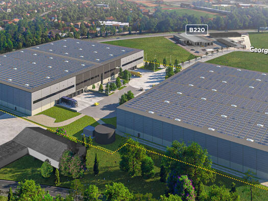 Lagerhalle zur Miete 22.741 m² Lagerfläche Emmerich 46446