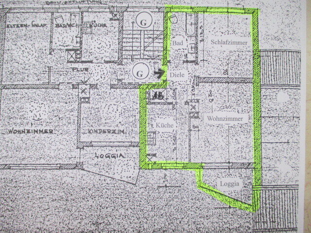 Wohnung zum Kauf 63.000 € 2 Zimmer 53 m²<br/>Wohnfläche 3.<br/>Geschoss Möldersstraße 22 Diepholz Diepholz 49356