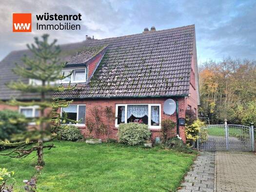 Doppelhaushälfte zum Kauf 129.000 € 5 Zimmer 135 m² 1.406 m² Grundstück Oldeborg Südbrookmerland 26624