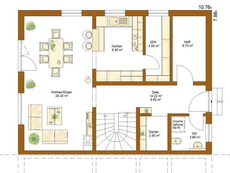 Doppelhaushälfte zum Kauf 539.400 € 4 Zimmer 135 m²<br/>Wohnfläche 381 m²<br/>Grundstück Gartelsried Hilgertshausen-Tandern 86567