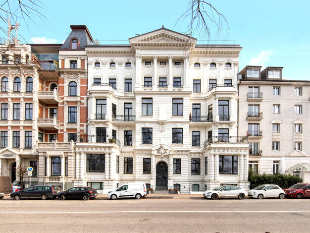 Terrassenwohnung zum Kauf 895.000 € 3 Zimmer 113 m² EG frei ab sofort Schwanenwik 29 Uhlenhorst Hamburg 22087