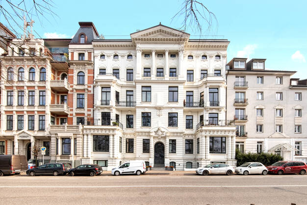 Terrassenwohnung zum Kauf 895.000 € 3 Zimmer 113 m² EG frei ab sofort Schwanenwik 29 Uhlenhorst Hamburg 22087