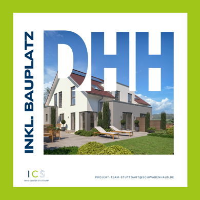 Einfamilienhaus zum Kauf provisionsfrei 644.418 € 5 Zimmer 125 m² 184 m² Grundstück Münchingen Korntal-Münchingen 70825