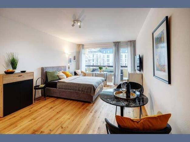 Studio zur Miete Wohnen auf Zeit 1.350 € 1 Zimmer 31 m² frei ab 01.04.2026 Herrsching Herrsching am Ammersee 82211