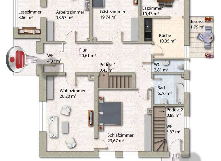 Mehrfamilienhaus zum Kauf 249.000 € 10 Zimmer 275,5 m² 1.683 m² Grundstück Borstel 27246