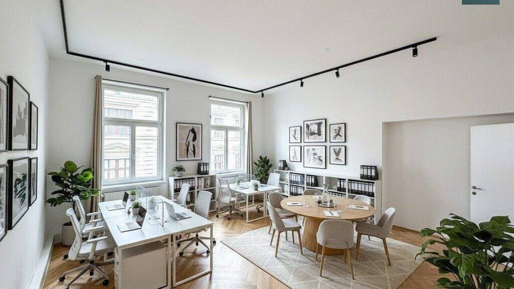 Büro zur Miete 15 € 6 Zimmer 217 m² Bürofläche Wien 1050