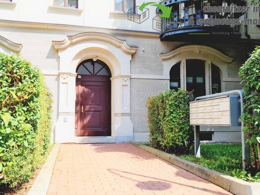 Wohnung zum Kauf 69.500 € 2 Zimmer 50,9 m² 2. Geschoss Theodor-Lessing-Straße 22 Kaßberg Chemnitz / Kaßberg 09112