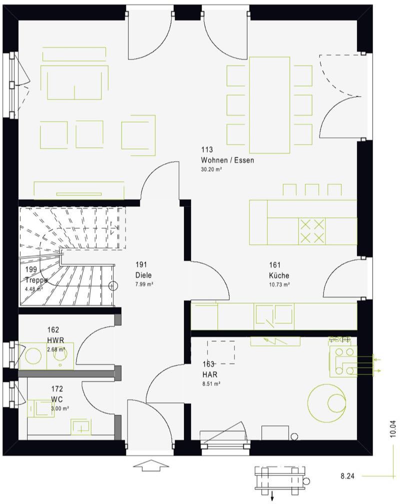 Einfamilienhaus zum Kauf provisionsfrei 399.000 € 5 Zimmer 134 m²<br/>Wohnfläche 487 m²<br/>Grundstück Berghausen Recklinghausen 45665