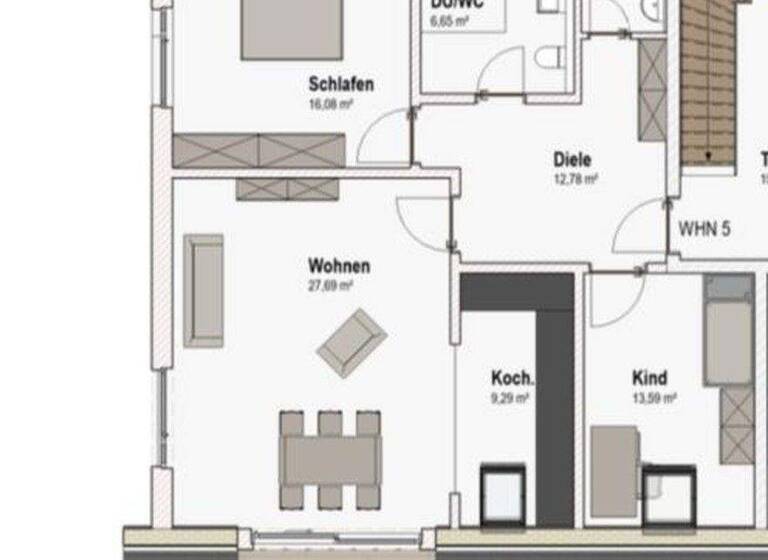 Wohnung zum Kauf - Erstbezug provisionsfrei 445.000 € 3 Zimmer 93 m² 2. Geschoss Grünstadterstraße 6 Obersülzen 67271