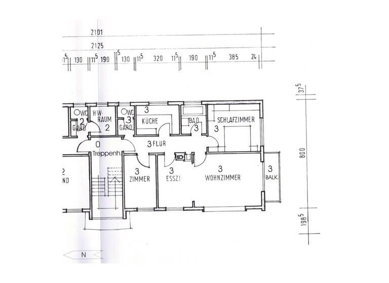 Wohnung zur Miete 830 € 3,5 Zimmer 71 m² Geschoss 1/2 frei ab 01.05.2026 Sulpach Ebersbach an der Fils 73061
