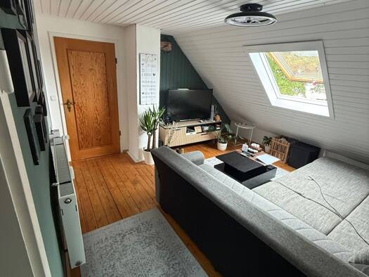 Wohnung zur Miete 490 € 3 Zimmer 56 m² Geschoss 2/2 frei ab 01.10.2026 Dorfstraße 43 Eckwälden Bad Boll 73087