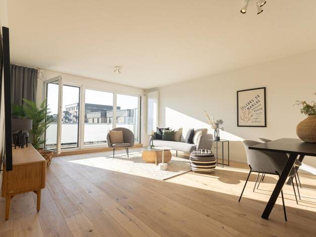 Wohnung zur Miete 1.495 € 3 Zimmer 91 m² 3. Geschoss Unterbach Düsseldorf 40627