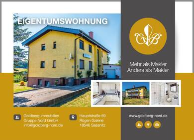 Wohnung zum Kauf 169.000 € 3 Zimmer 61 m² Souterrain Hagen Lohme 18551