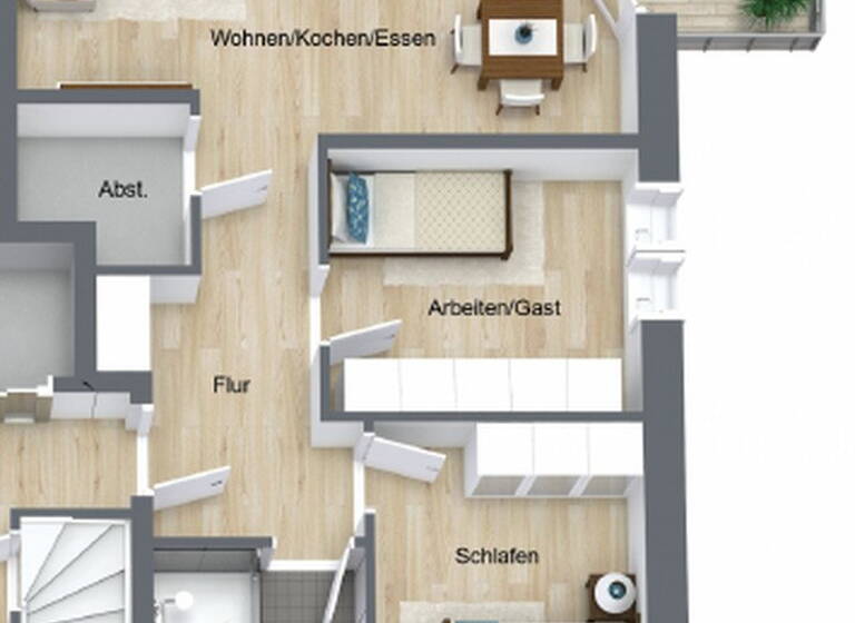 Wohnung zur Miete 680 € 3 Zimmer 74 m² 1. Geschoss frei ab 01.07.2026 Löwenzahnweg Großenmeer Ovelgönne 26939